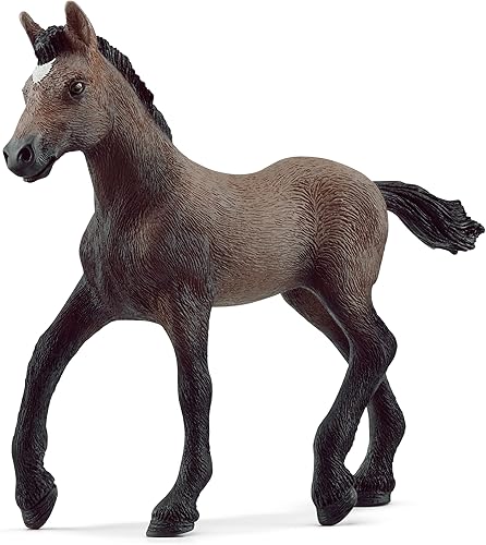 Schleich Horse Club Realista Paso Peruano Foal Horse Figurine – Juguete detallado de caballo, duradero para educación y juego imaginativo para niñas