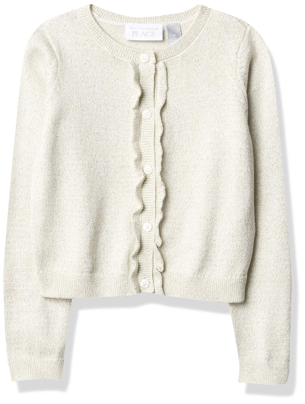The Children's Place Baby Girls' Ruffle Cardigan