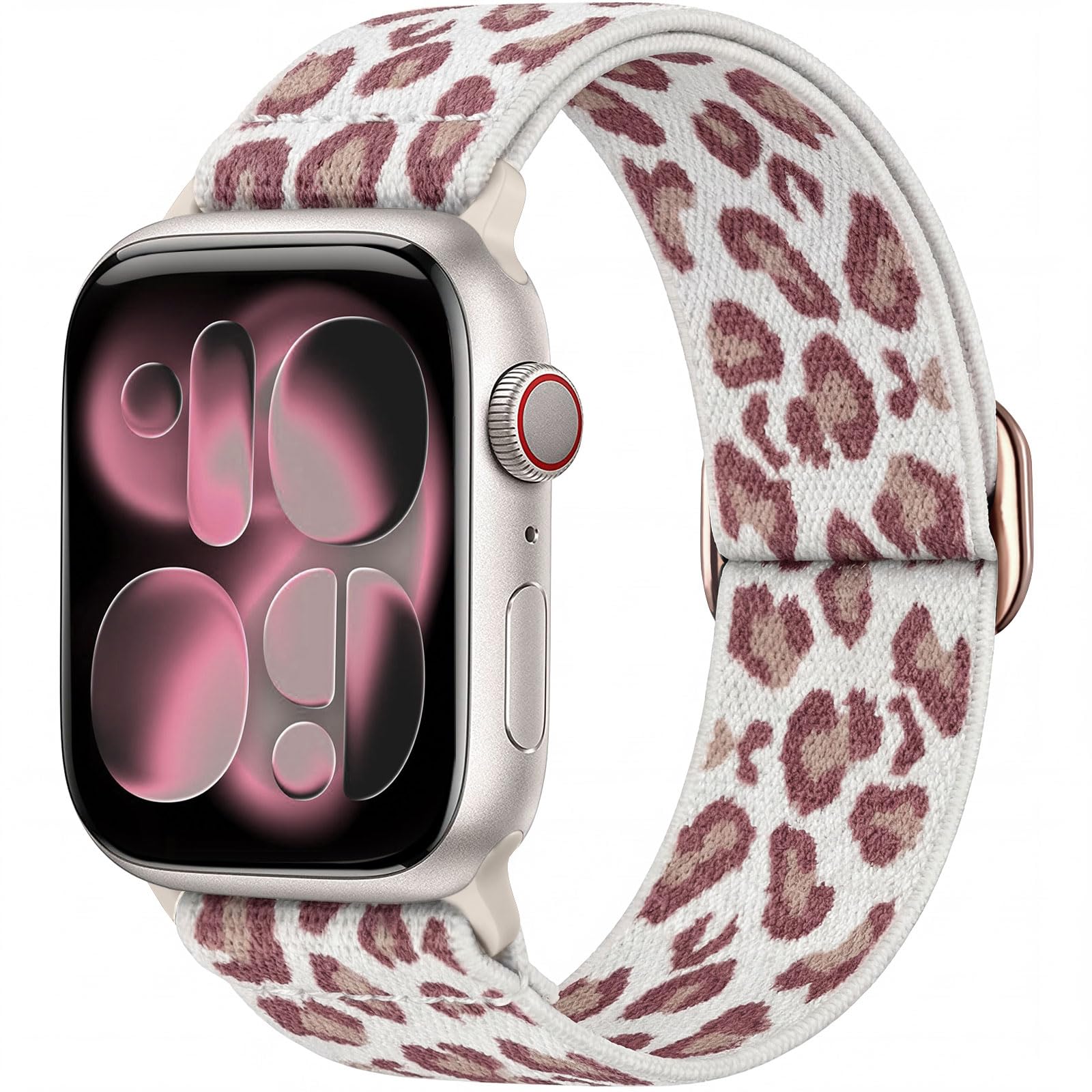 Ynitec Solo Loop Ersatzarmband Kompatibel mit Apple Watch Armband 38mm 40mm 41mm 42mm 44mm 45mm 46mm 49mm, Nylon Elastisches Geflochtenes Band für iWatch Series 11 10 9 8 7 6 5 4 3 2 1 SE Ultra