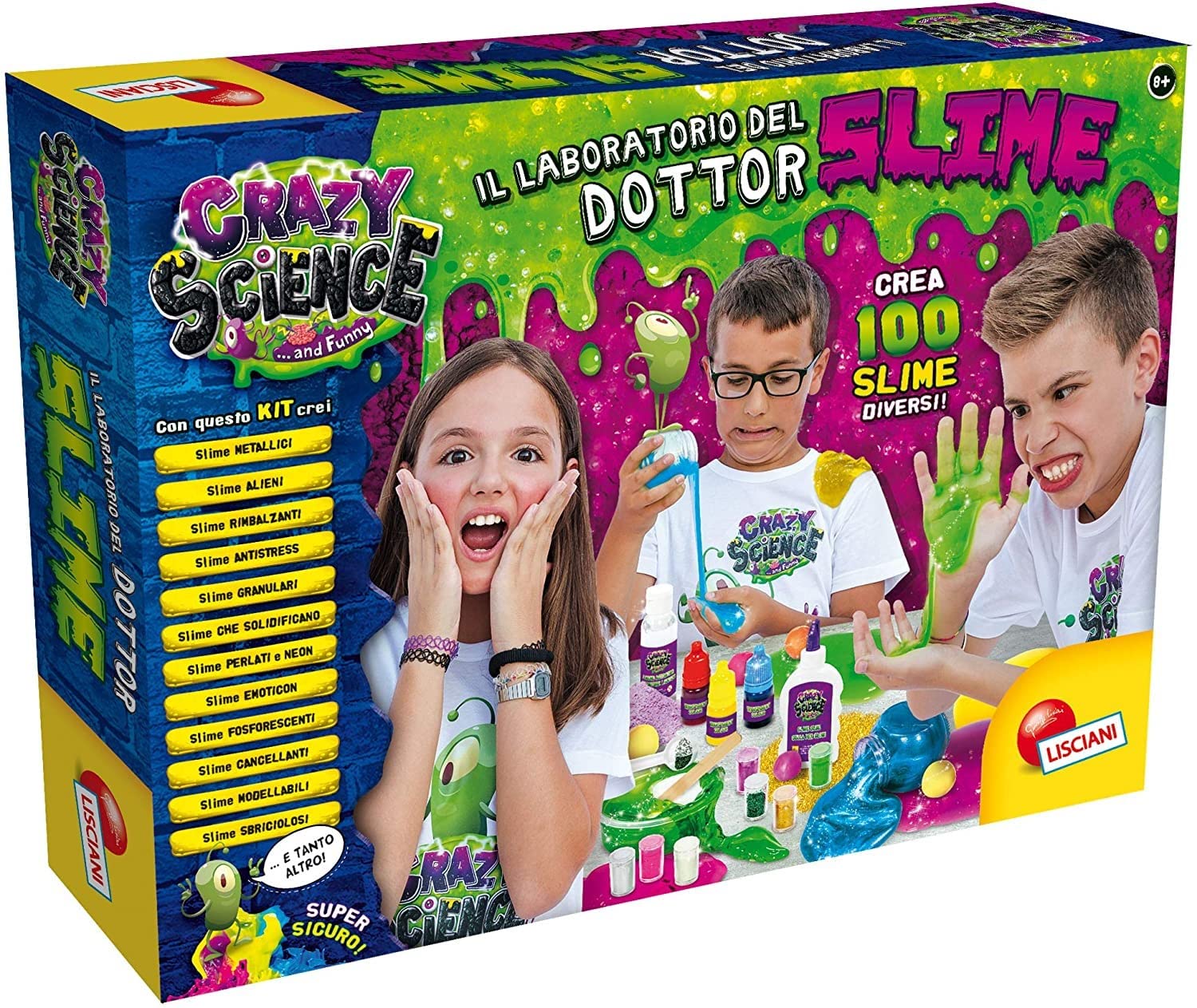 Crazy scienze il grande laboratorio del dott slime