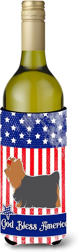Caroline's Treasures Yorkshire Terrier Wine Bottle Hugger