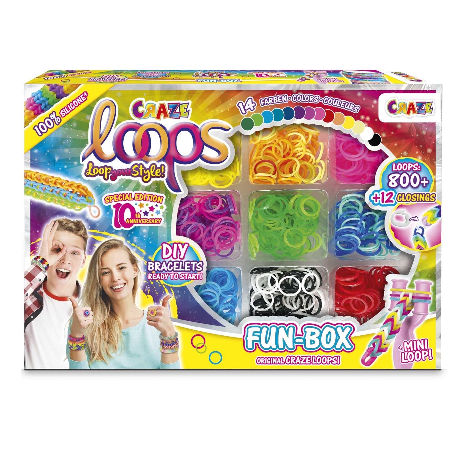 craze loom bands