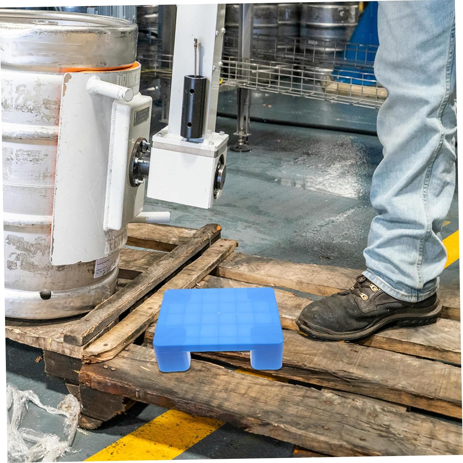 COHEALI Versatile Plastic Pallets for Lab Garage Warehouse Aquaculture Moisture for Storage Racks