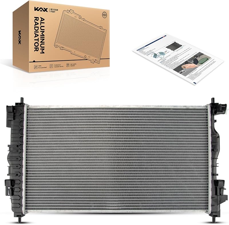 Radiador do motor KAX CU13146 para Chevrolet LaCrosse, Regal, Impala e Malibu – 1 unidade