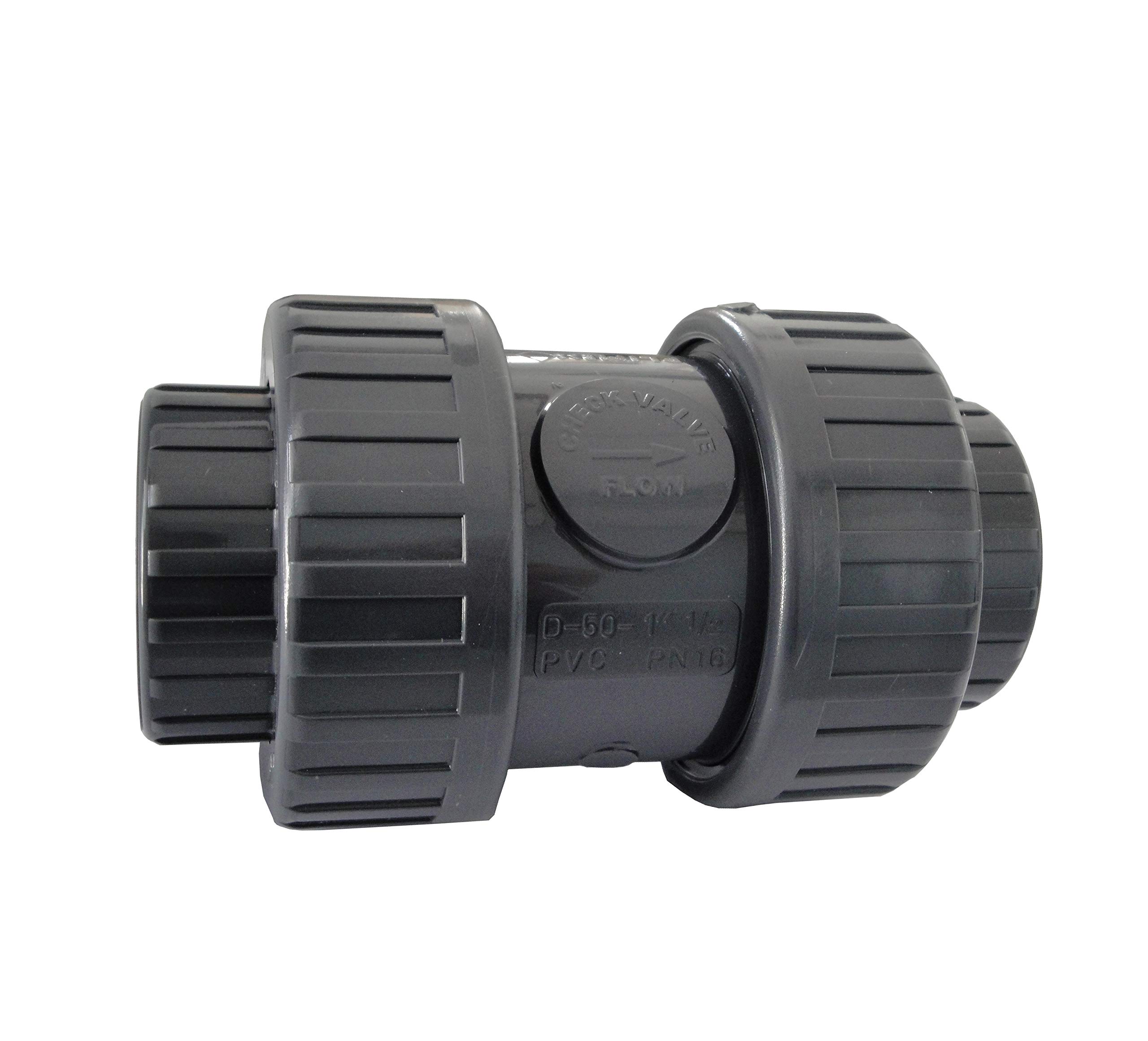 well2wellness - Válvula de retención cónica de PVC con rosca interior, 1 1/2" - Cepex