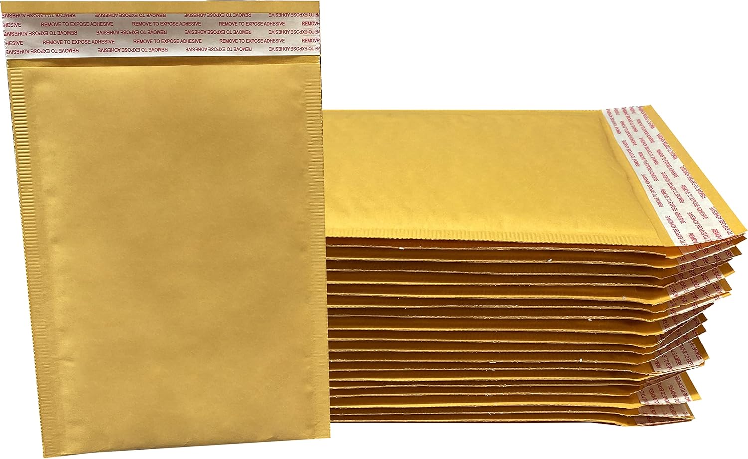 StarBoxes 20 Kraft Bubble Mailers 6x10" - #0 Self-Sealing Padded Envelopes Bags,Yellow