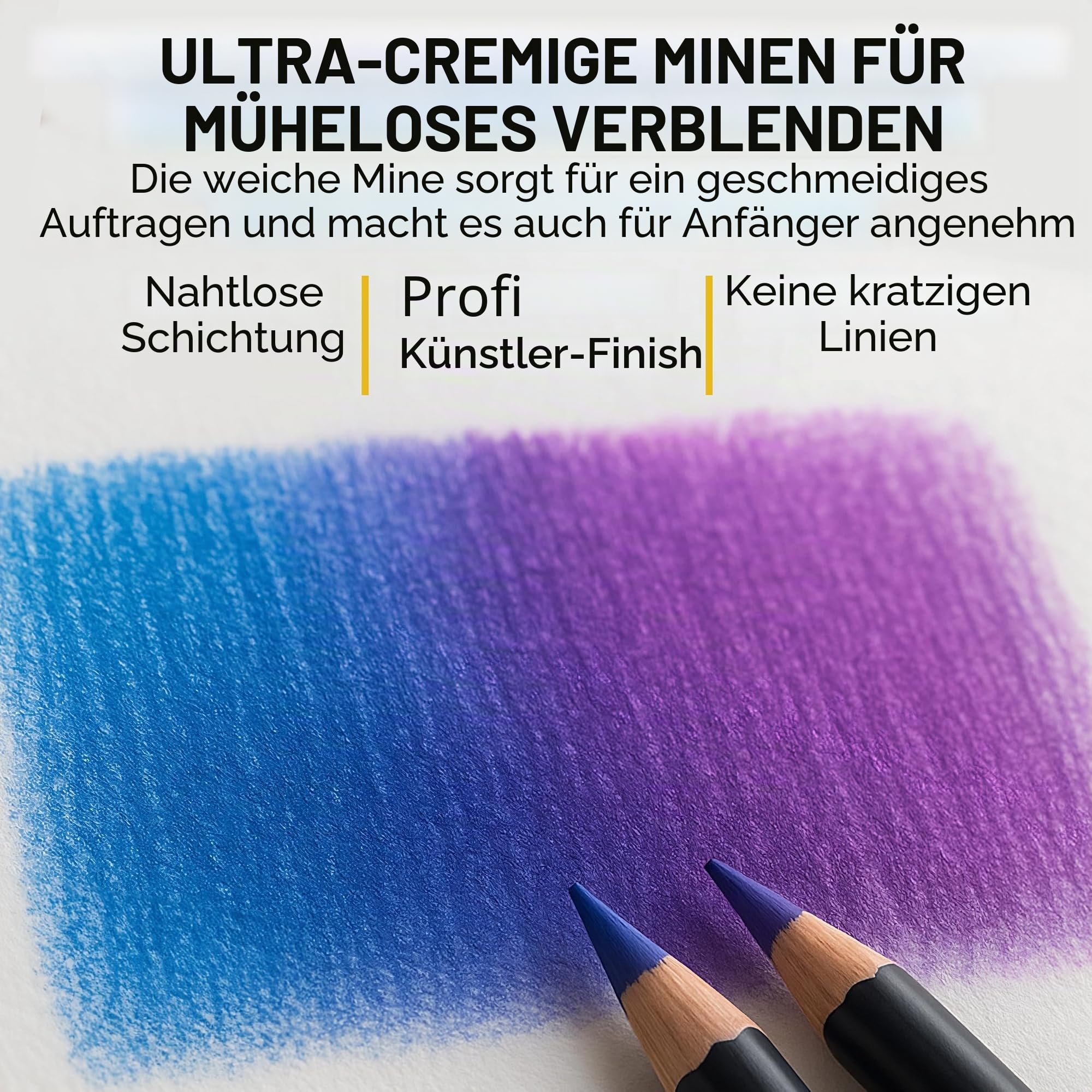Castle Art Supplies 168-teiliges Buntstift-Set | Hochwertige weiche Minen für Künstler und Koloristen | Enthält 120 Buntstifte und 48 Pastellstifte | Komplett mit Reißverschlusstaschen