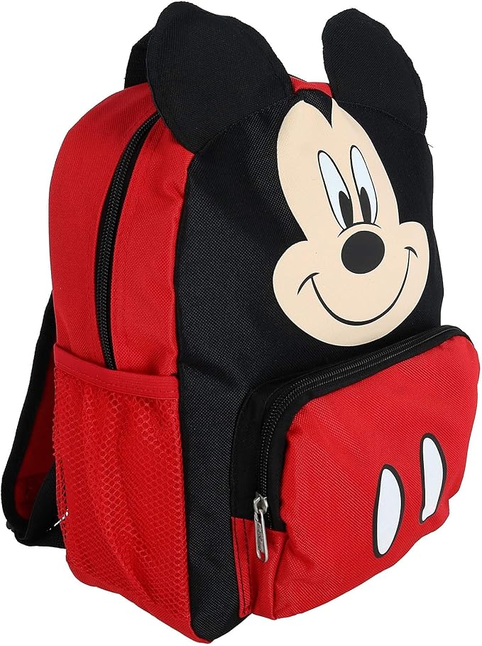 mickey mouse faces backpack
