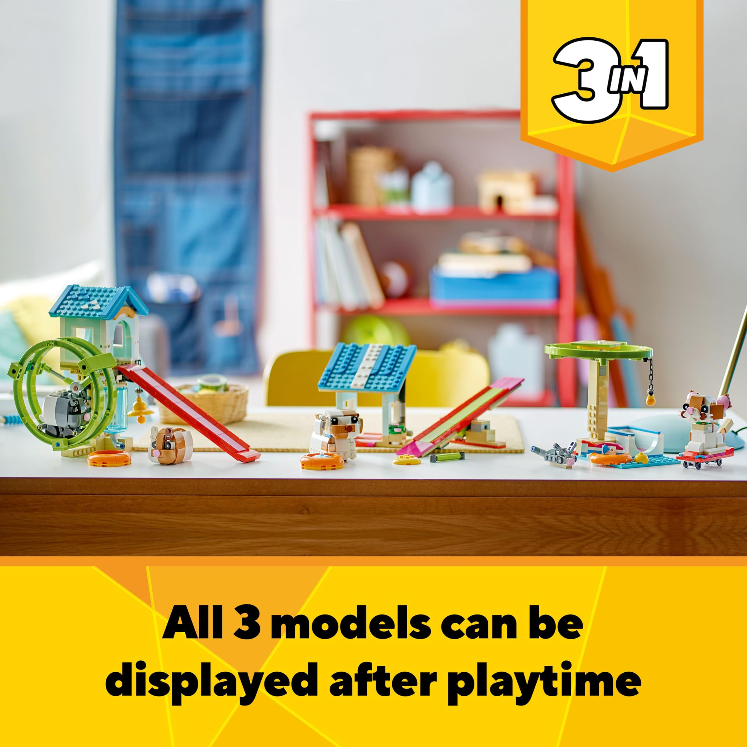 LEGO Creator 3-in-1 31155 - Ruota per criceti