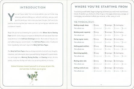 Self Care - A Journal for Being Kind to Yourself