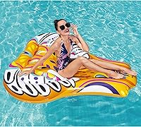 Vista 7 de H2O GO Flotador inflable para piscina, agua y playa (60 pulgadas)