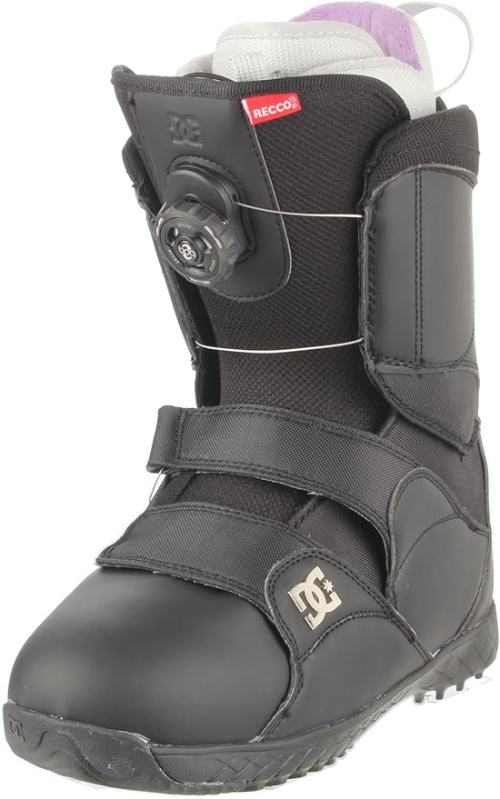 DC Women's Mora 2012 Performance Snowboard Boot,Black,8.5