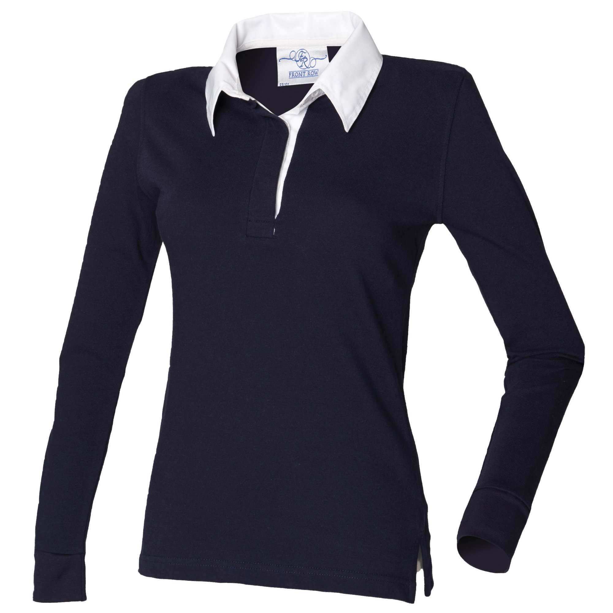 Front Row Women's Long Sleeve Polo Shirt - Multicolour - M