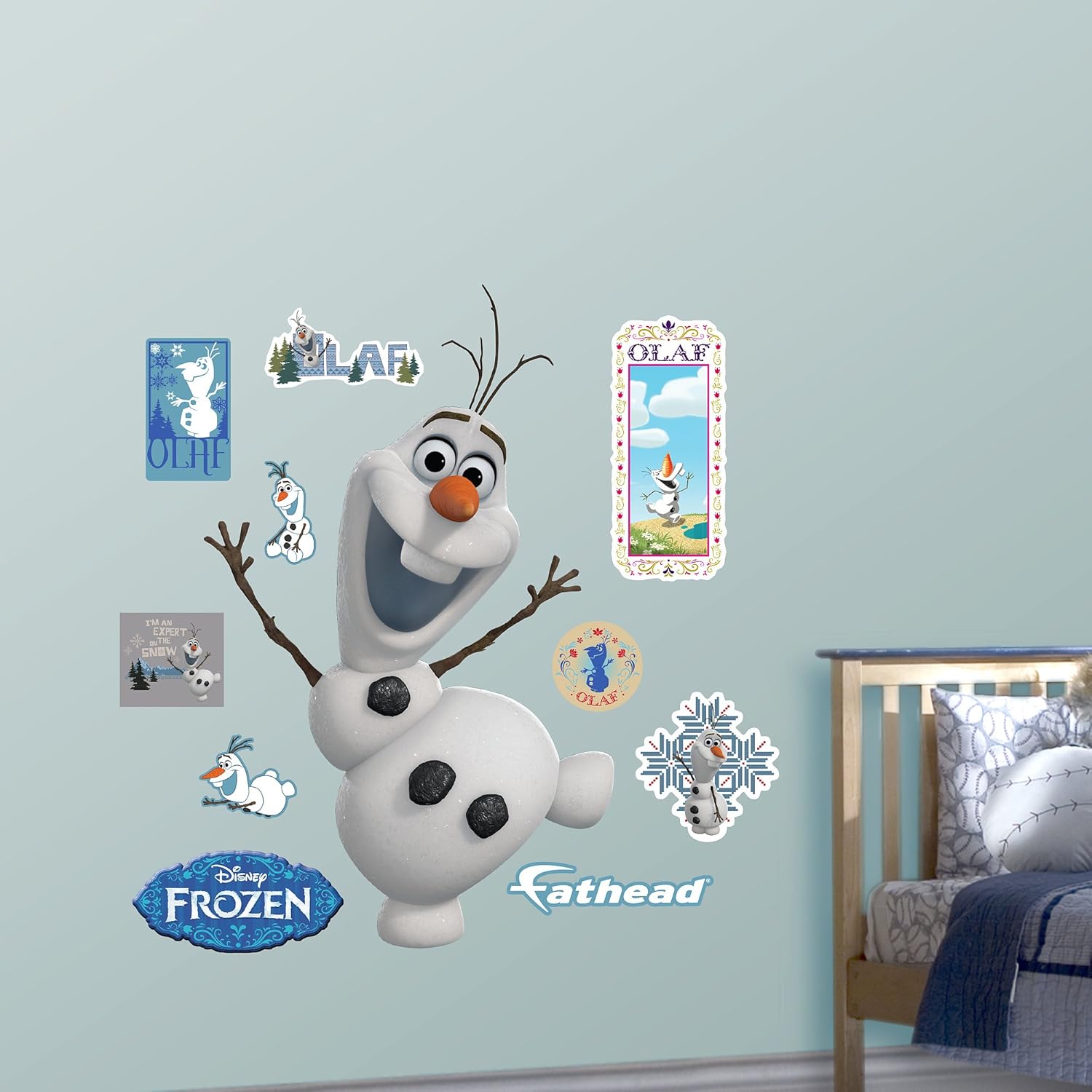 Fathead Olaf Disney Frozen Real Big Wall Decal Amazon.ca Home