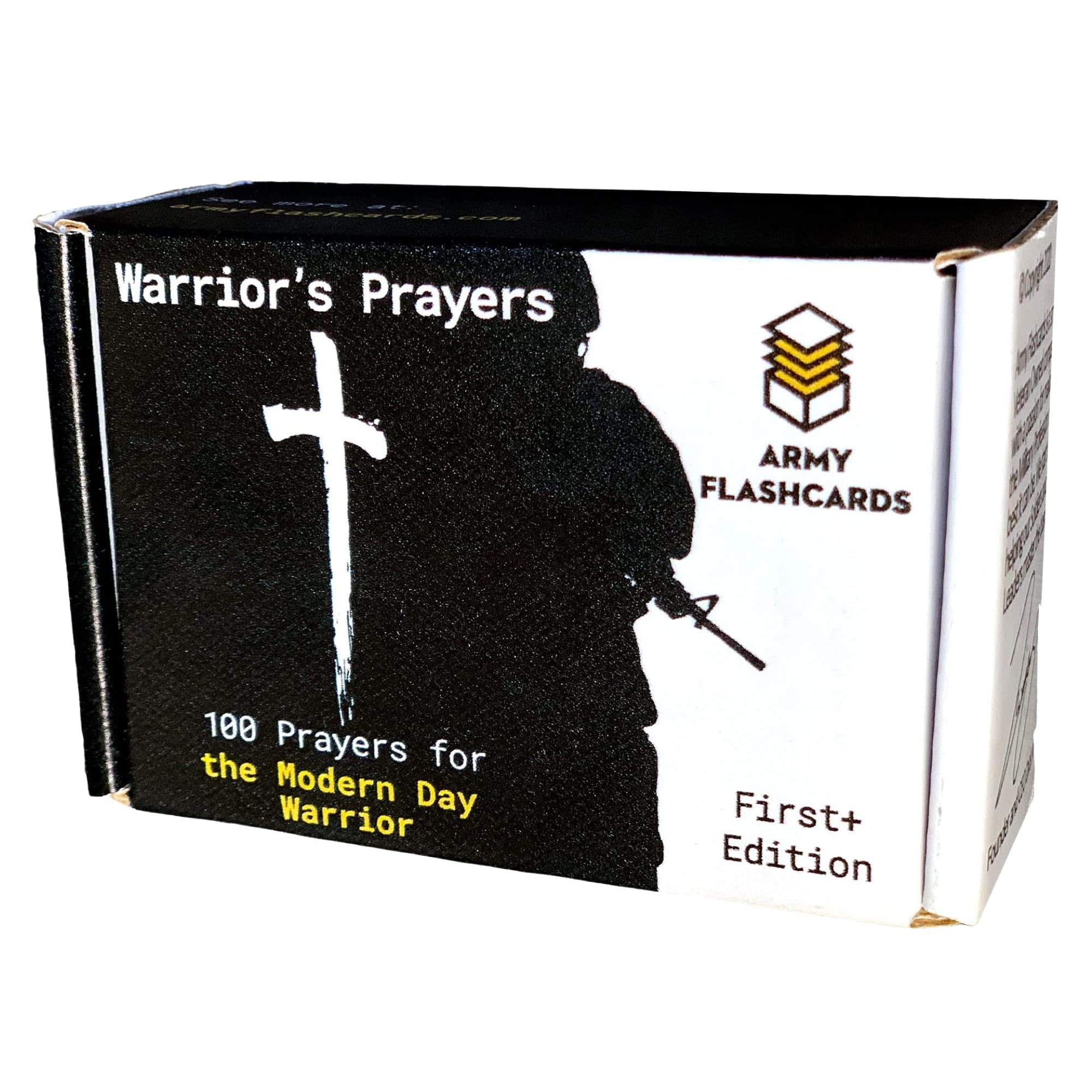Army Flashcards: Warrior's Prayers | 100 Prayers for The Modern Day Soldier, Sailor, and Airmen | Made in USA