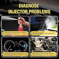 Vista 3 de All-sun comprobador para inyector de combustible, auto diagnóstico, 4 modos de pluse 12 V