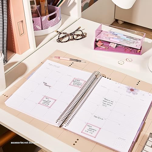 Miniatura 7 de Erin Condren Agenda de lecciones para profesores en espiral platino de 8.5 x 11 pulgadas (julio de 2023 a junio de 2024)  Cubierta clásica de Libros