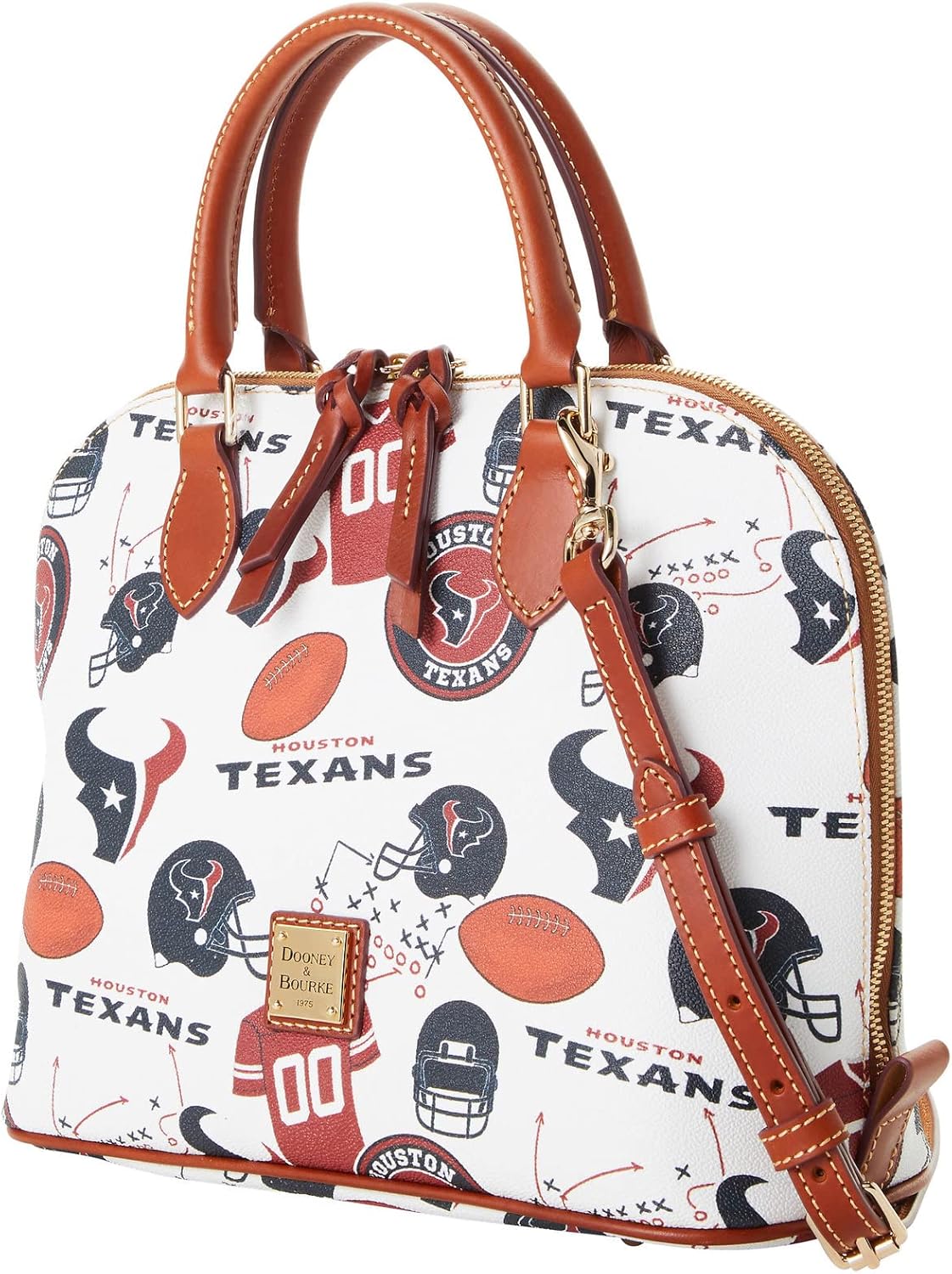 Dooney & Bourke Handbag, Nfl Texans Zip Zip Satchel