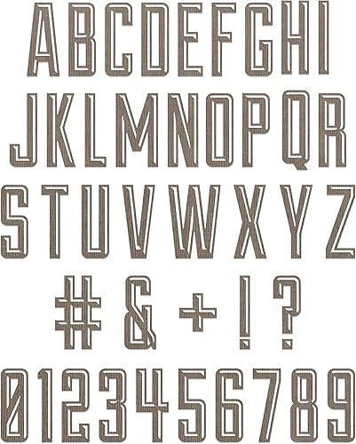 Sizzix Thinlits 666282 Juego de troqueles alfanuméricos Emporium de Tim Holtz, 41 unidades, multicolor