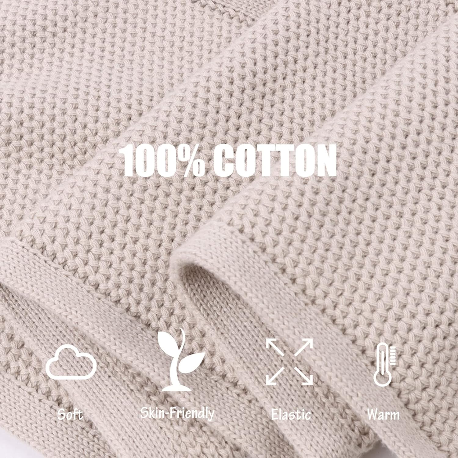 PESAAT Kids Winter Infinity Scarf Knit Toddler Boy Girls Scarves Cotton Outdoor Neck Warmer for Children 3-15 Years - Image 4