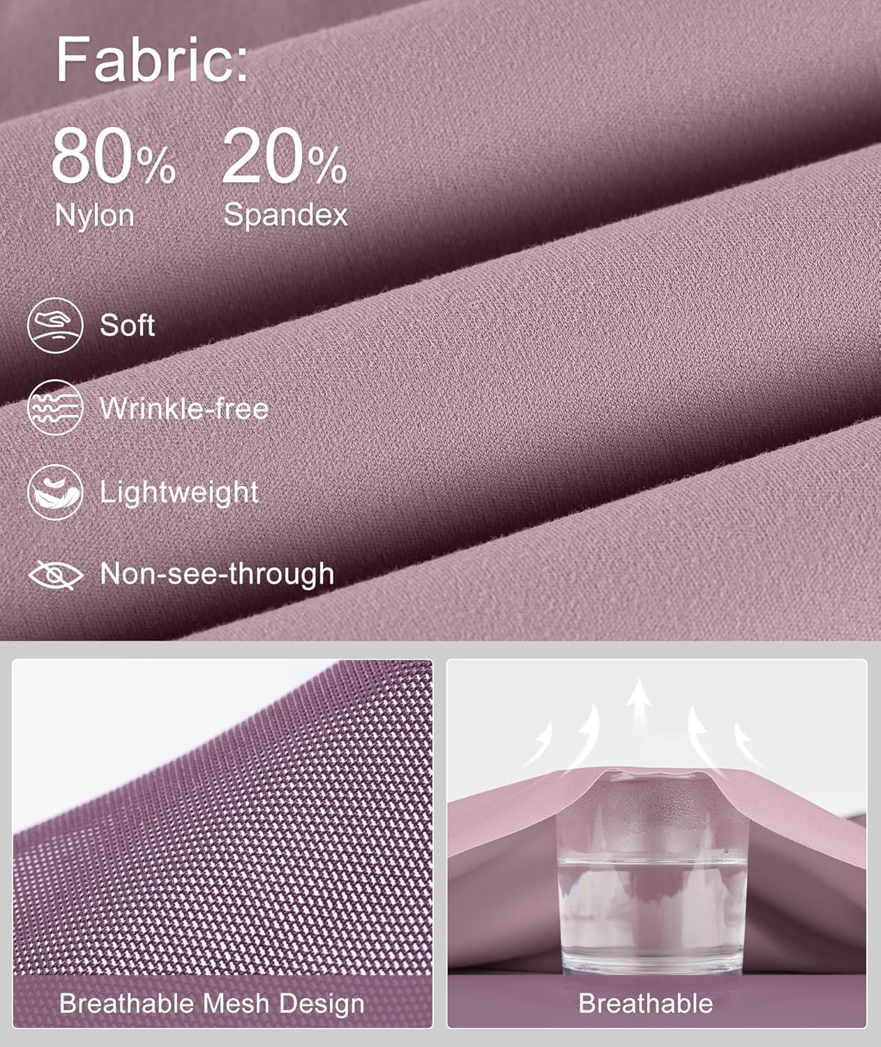 Casei Wide Leg Yoga Pants for Women Adjustable Hem High Waist Loose Casual Pants with Pockets - Image 4