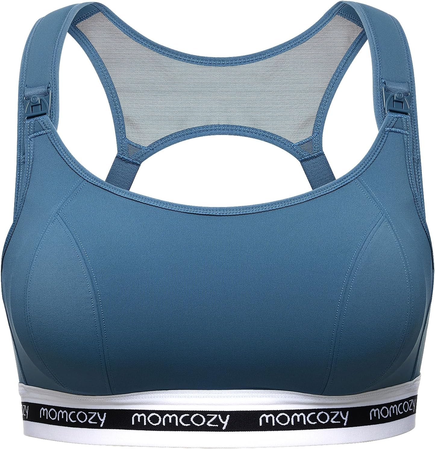 BRAVADO! DESIGNS Plunge Wireless Zwangerschaps- en voedingsbeha met diepe V-hals - XL - Zwart