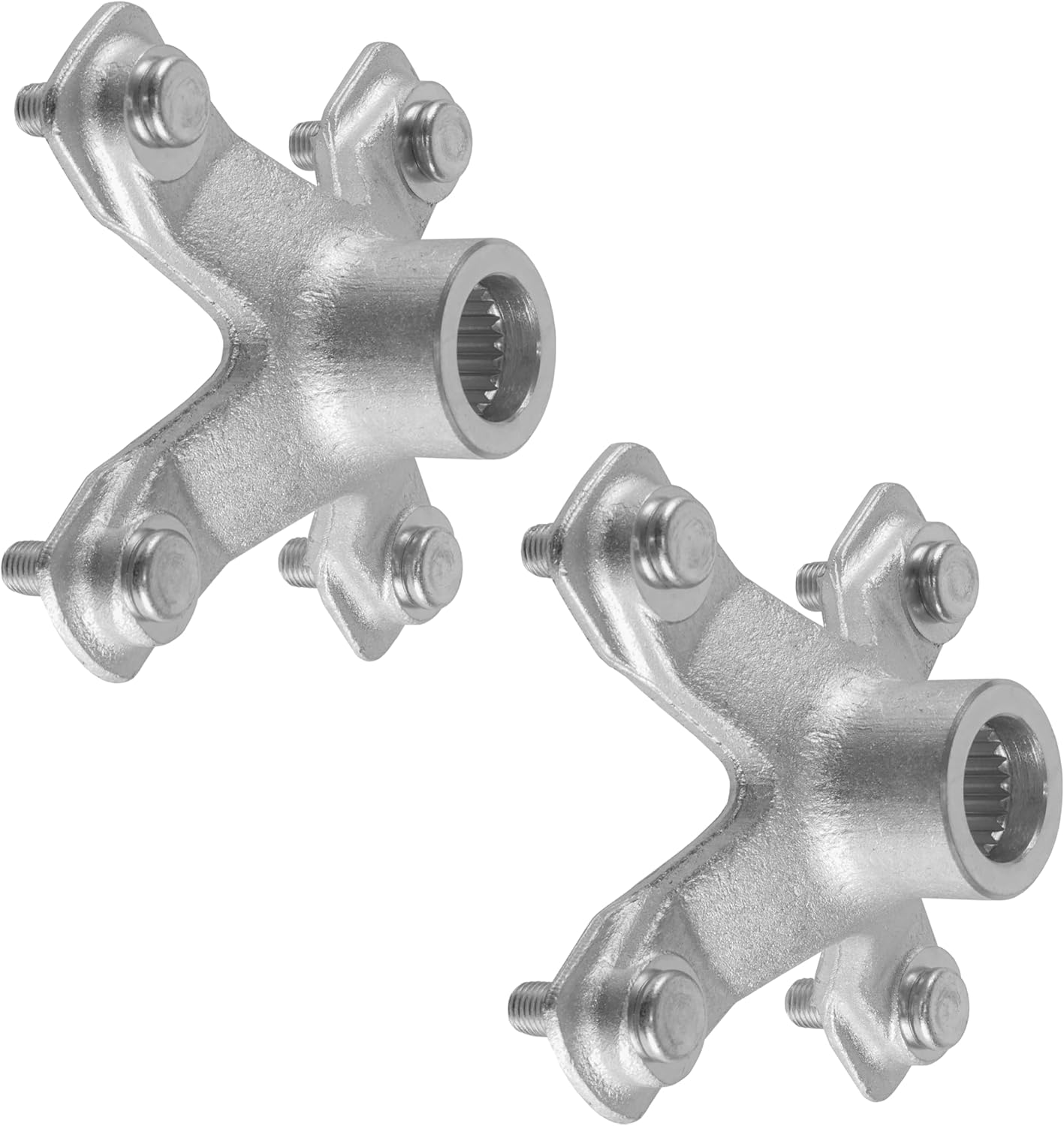 Caltric Two Rear Wheel Hub Collars Left Right Compatible with Yamaha YFZ450R 18P25380000 2009-2021