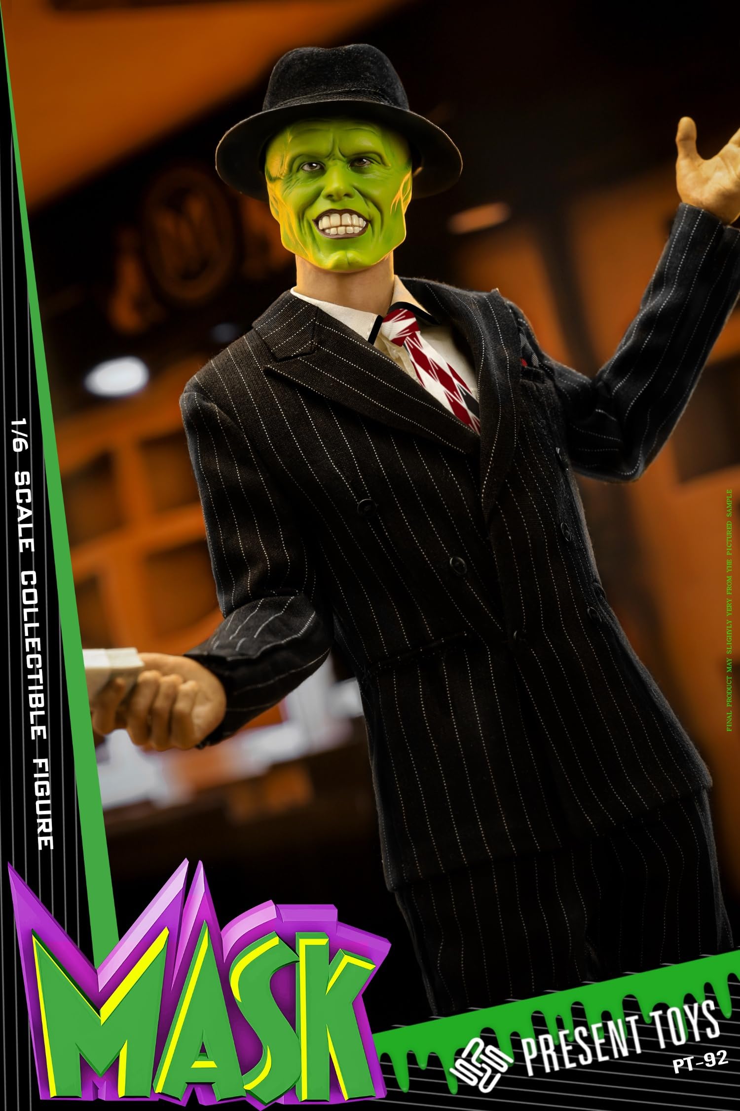 Amazon | 【Tbmodel 】PRESENT TOYS 1/6 フィギュア The MASK