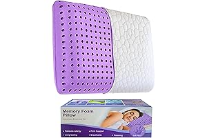 OMEO Purple Cooling Pillow for Adults