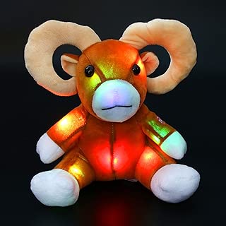 stuffed animal with light up tail