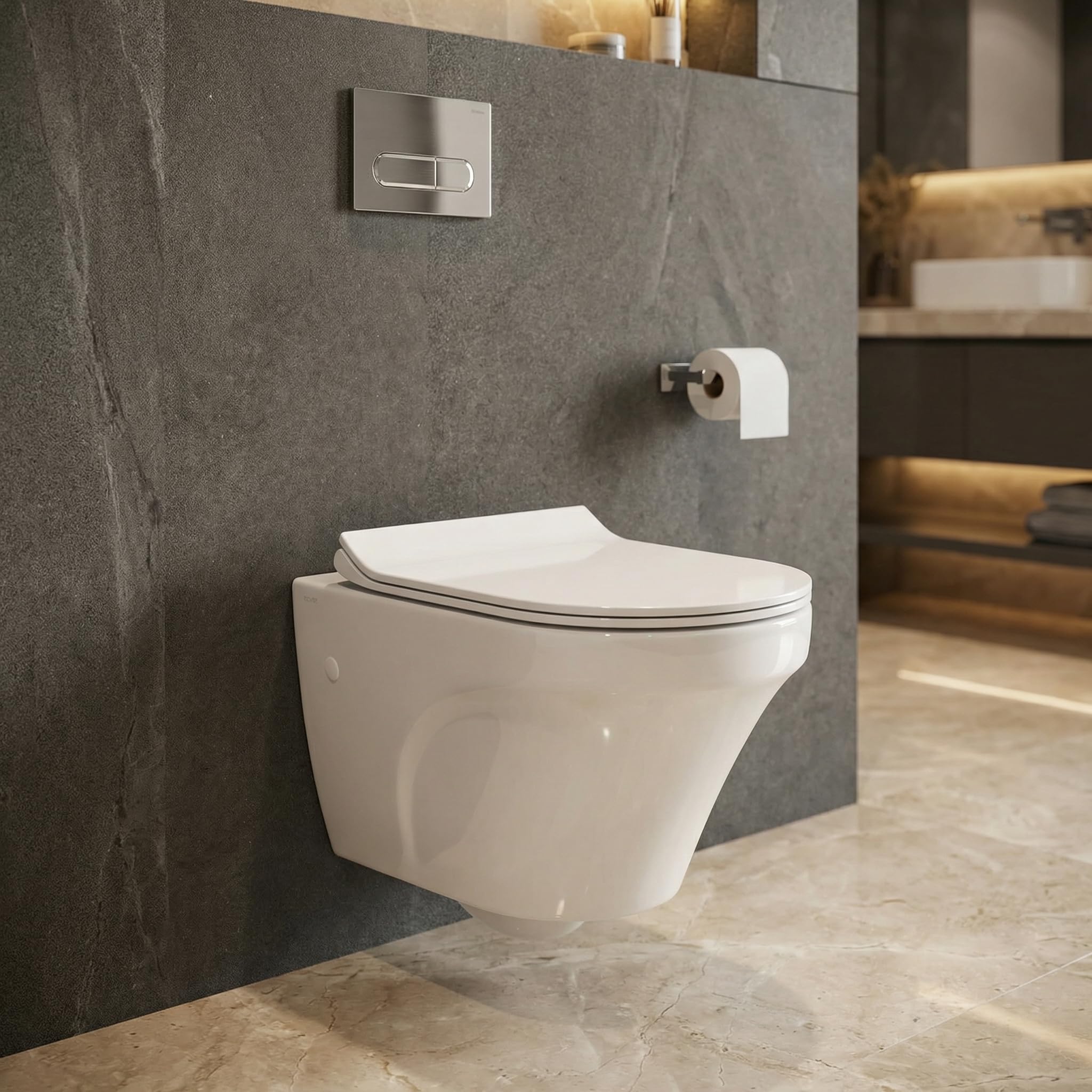 Wall Mount Commode - European Toilet -14 Wall Mount Commode - European Toilet -14