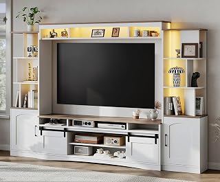 101 Inch Modern Wall Unit Entertainment Center