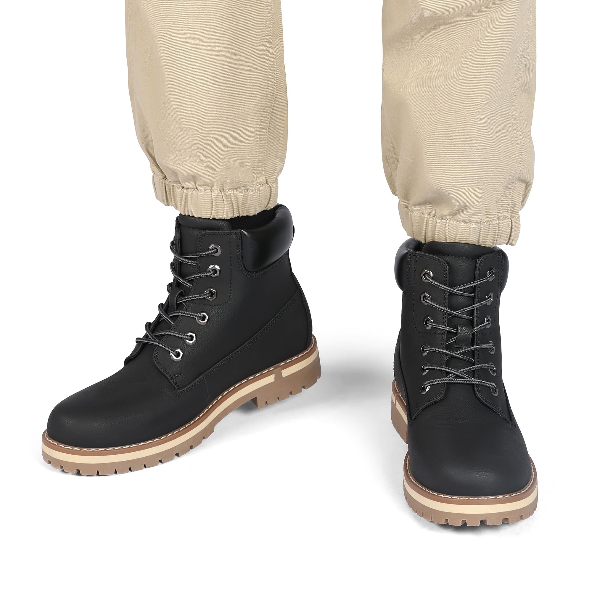 Bruno Marc Botte Homme Classique Bottes Décontractées pour Hommes avec Doublure Respirante Légère et Confortable