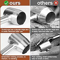 Vista 6 de Llave de Barrena Manual Bushcraft Equipo y Herramientas Bushcraft Llave de Colonos Herramientas de Supervivencia Barrena de Madera Ojo Escocés