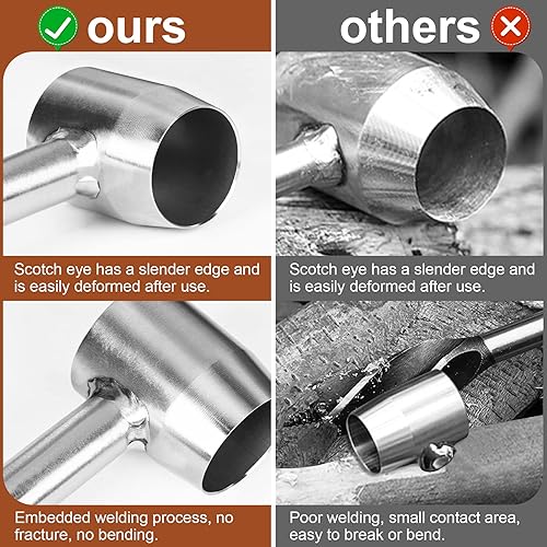 Miniatura 6 de Bushcraft - Llave de taladro manual para equipo y equipo para colonos, herramientas de supervivencia, taladro de madera de ojo escocés, clavija de