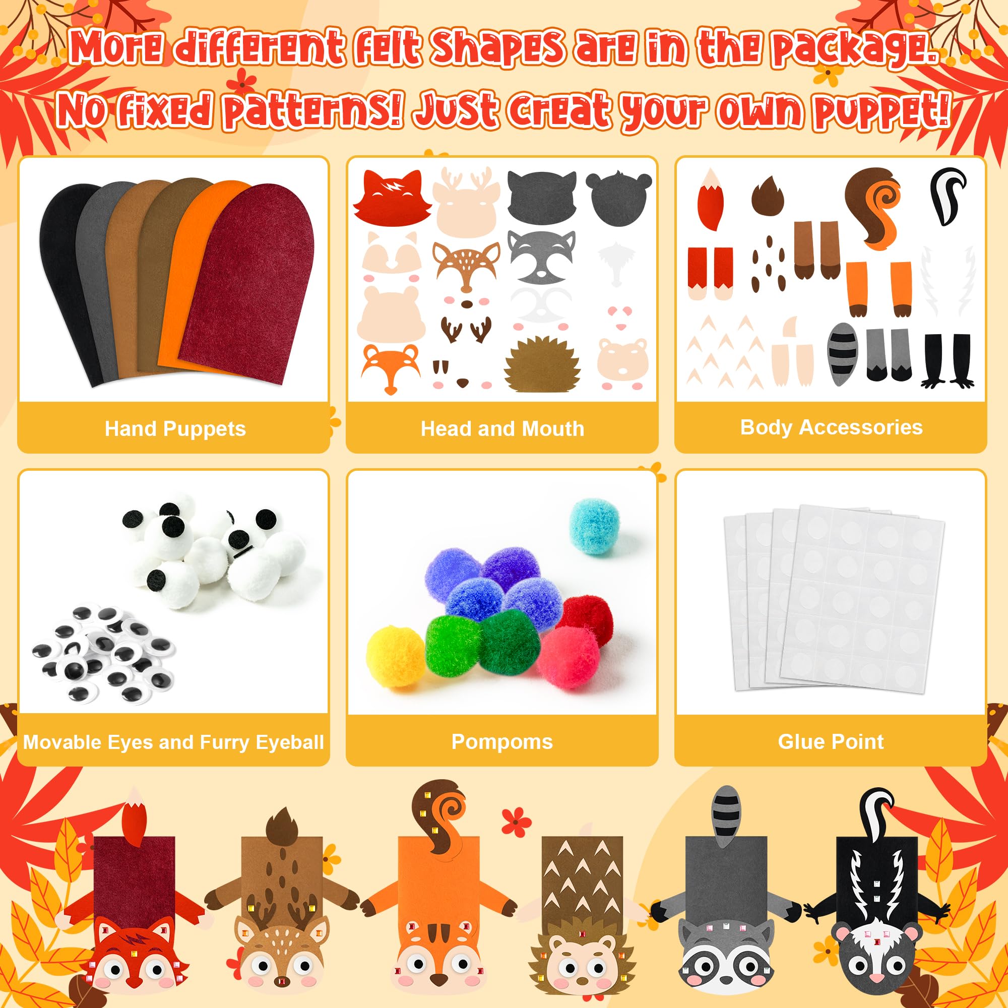 WATINC Hand Puppet Making Kit - Image 3