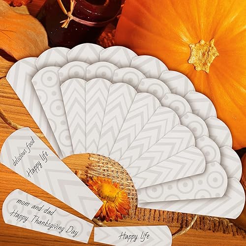 Miniatura 5 de 26 marcapáginas de plumas de Acción de Gracias, pavo de repuesto para mesa de Acción de Gracias, decoraciones de pavo de Acción de Gracias, plumas