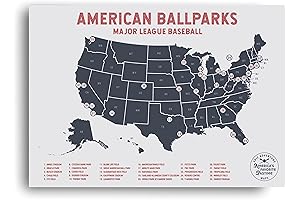 NFL Stadium Scratch Off Map - Track Your Favorite Football Teams and Stadiums