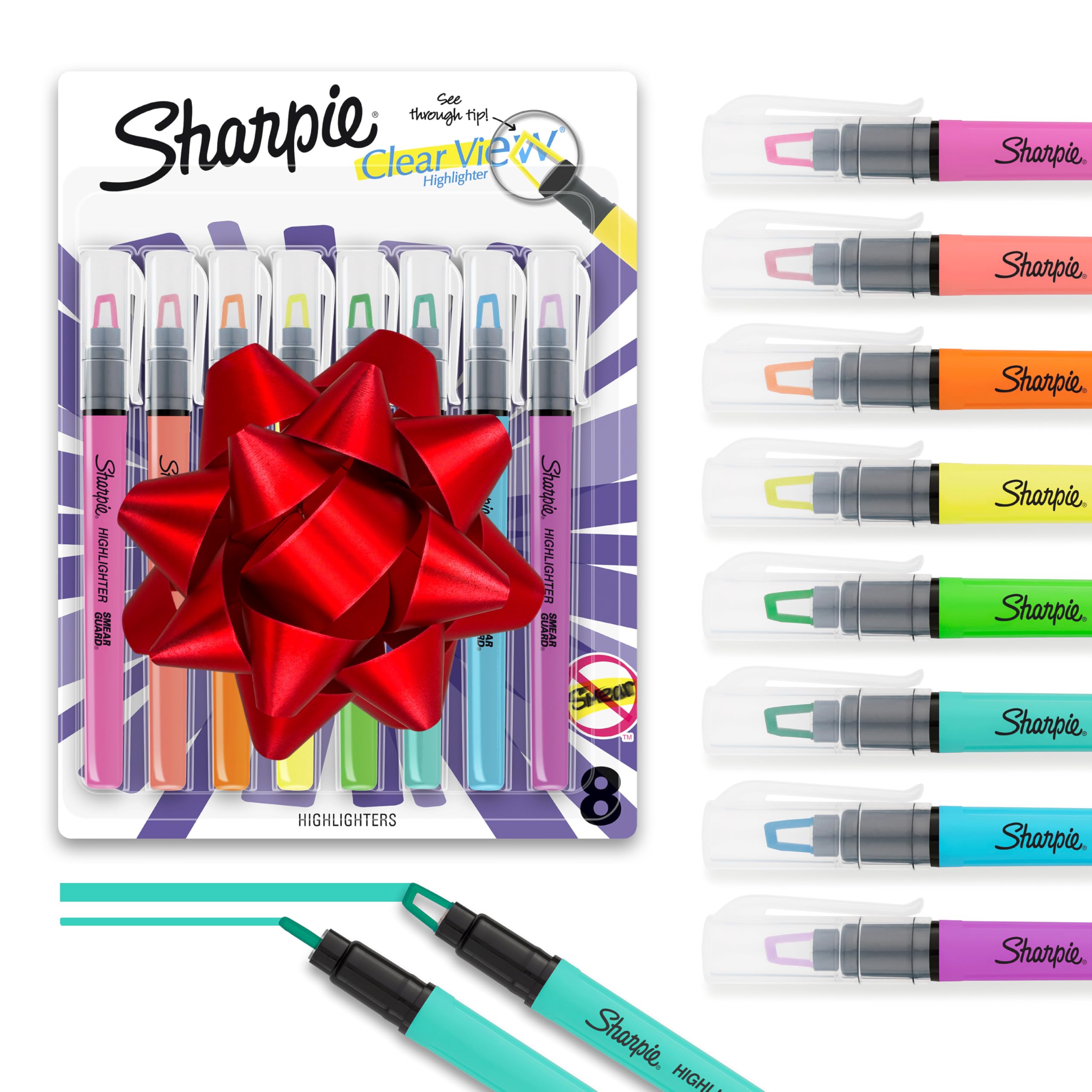 Sharpie Clear View Highlighters - See-Through Tip -6