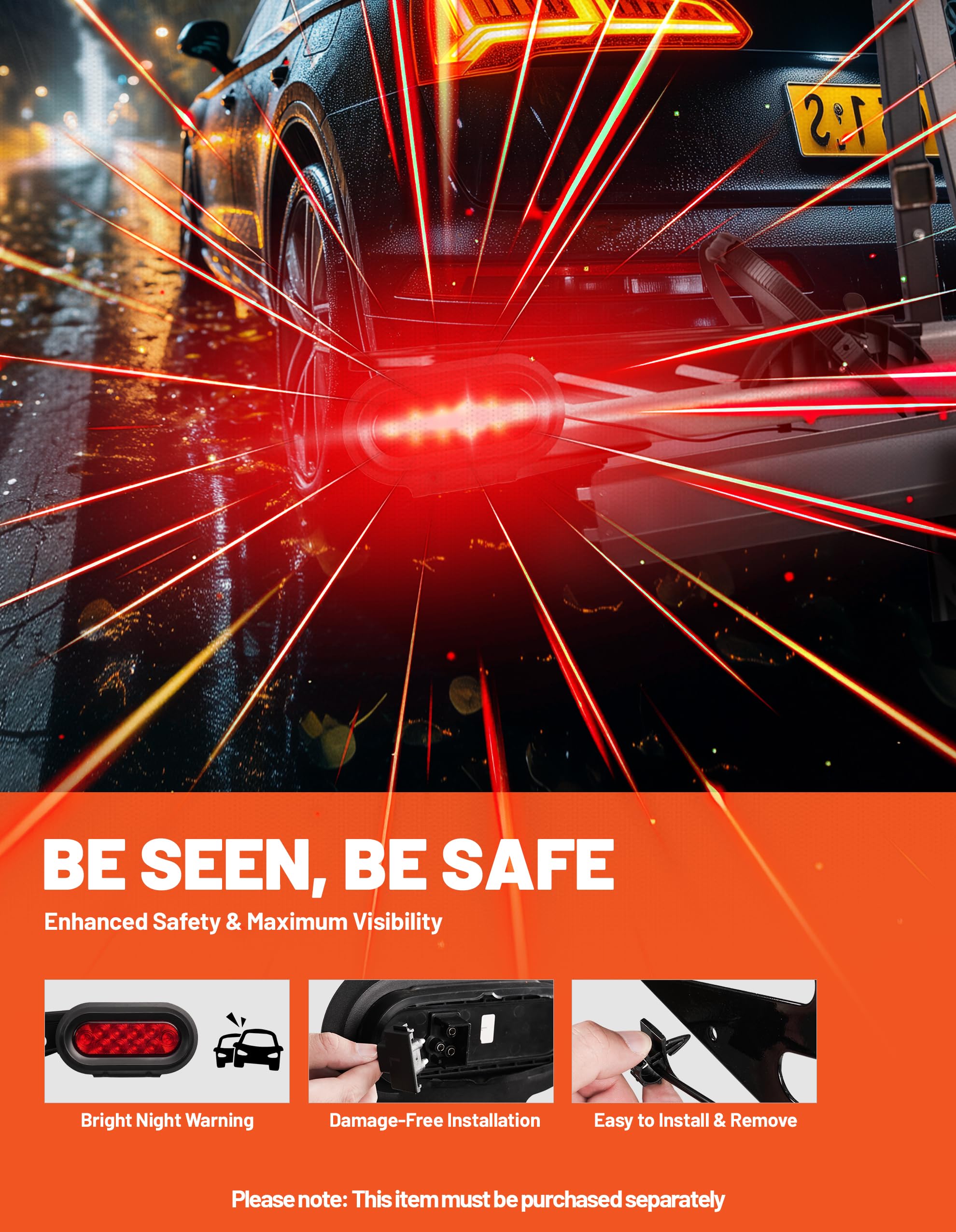 Bike Rack for Car - 2 Hitch Mount Ebike Rack with Ramp, Electric Bicycle Carrier Folding Platform E Bike Racks for Truck SUV RV Trailer, Mountain Bikes fit up to 5" Fat Tire, 200lbs Capacity