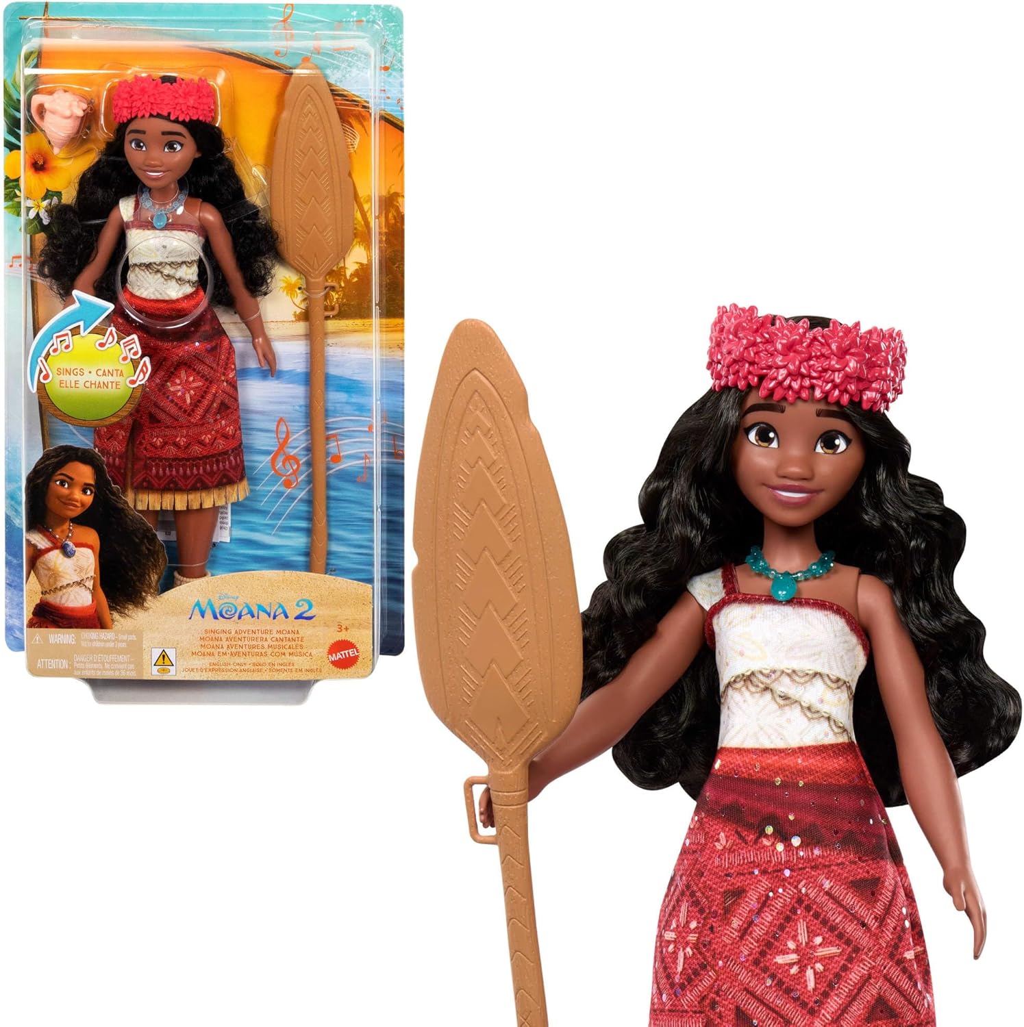Moana Singing Doll