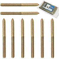 Vista 32 de Paquete de 12 unidades de pernos de gancho de 5/16-18 x 3 pulgadas negros
