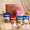 PUREHEART Premium Diwali Gift Hamper | Exotic Nuts & Dry Fruits, Diya, Card gallery image