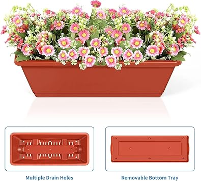 3-Tier Vertical Raised Garden Bed Planter Freestanding Metal Herb & Vegetable Stand with Drainage Holes, Space-Saving Outdoor Indoor Planter, Red
