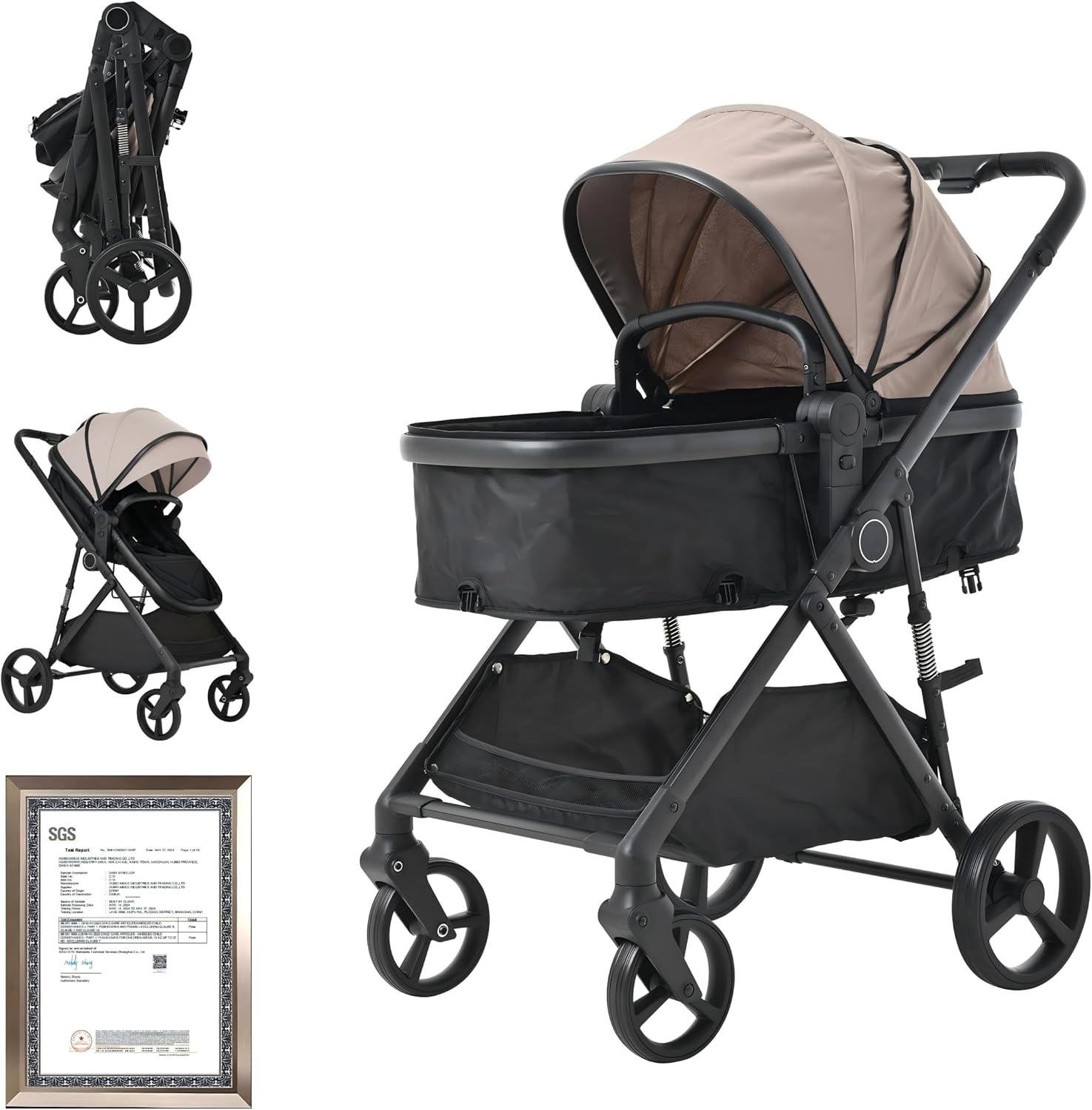 CYBEX リベル libelle 折りたたみ式バギー グレー