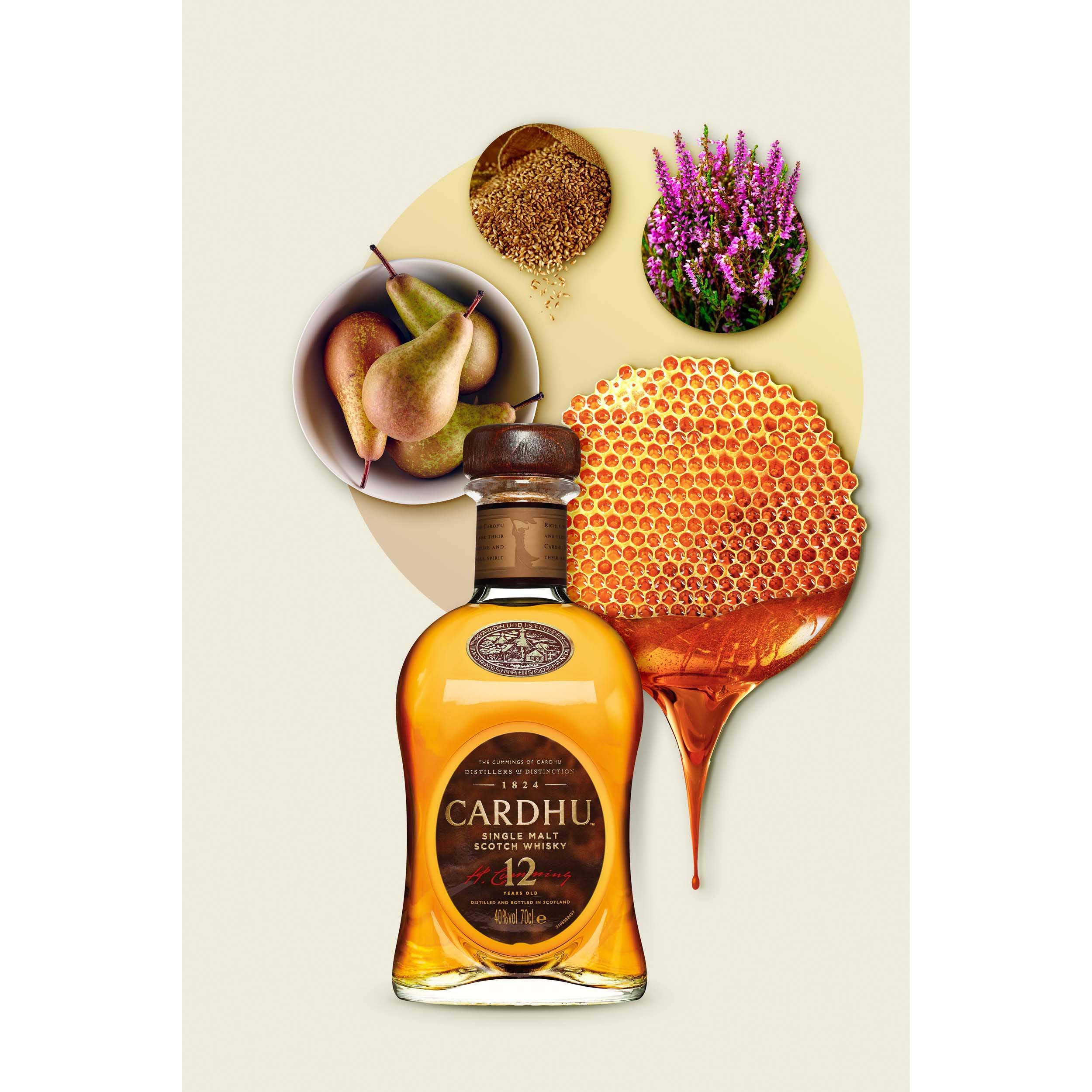 Cardhu 12 años/años, 2 unidades, Single Malt, Whisky, escocés, alcohol, bebidas de alcohol de alcohol, botella, 40 %, 700 ml, 715237