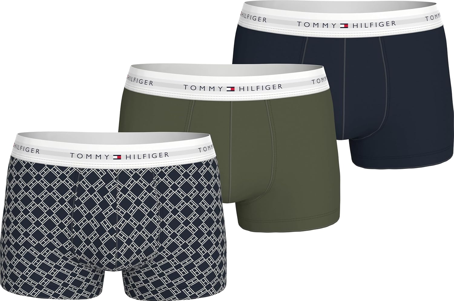 Tommy Hilfiger 3P TRUNK PRINT İç Giyim Erkek