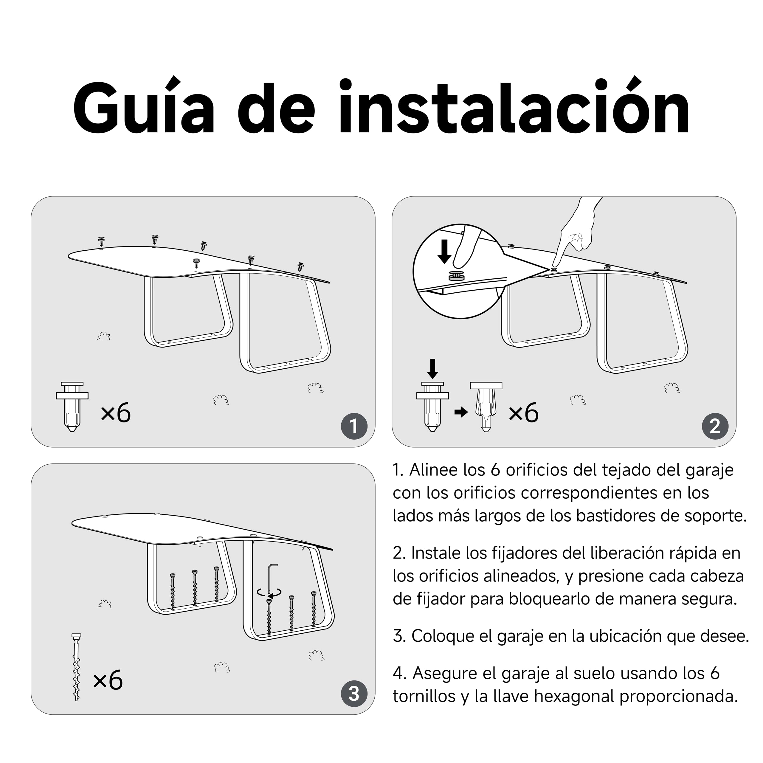 Dreame Garaje Roboticmower para A1/A1Pro/A2, Protección contra Climatología Adversa y Luz Solar, Resistente al Agua, Fácil Configuración e Instalación, Accesorio para la Serie Roboticmower