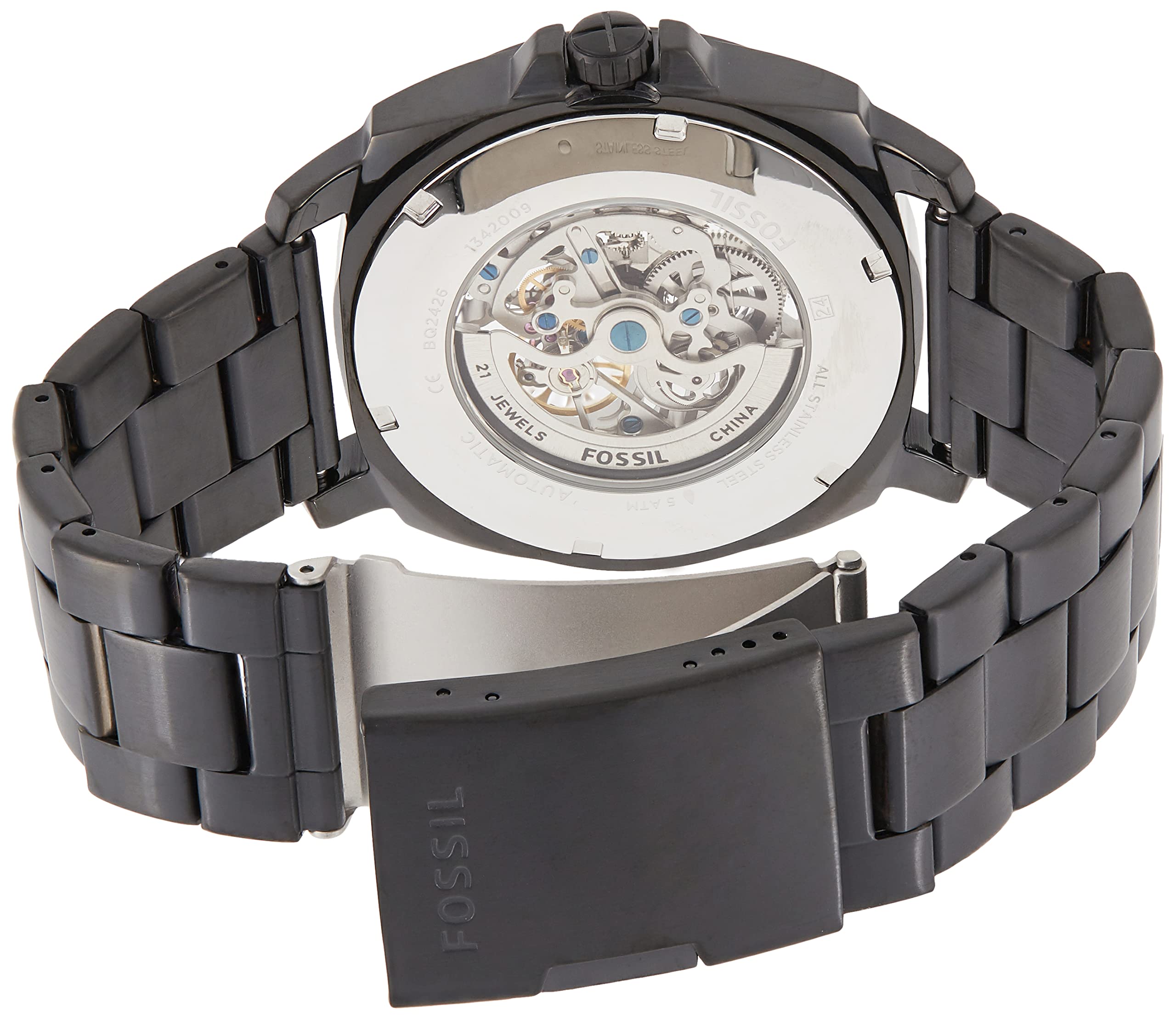Fossil - Reloj automático de Acero Inoxidable para Hombre BQ2426 