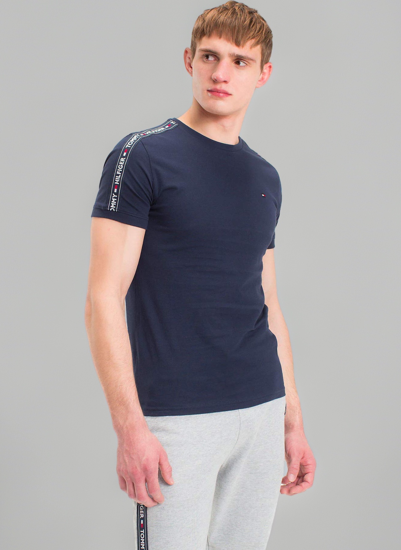 Tommy Hilfiger Men's 'Repeat Logo' Lounge T-Shirt